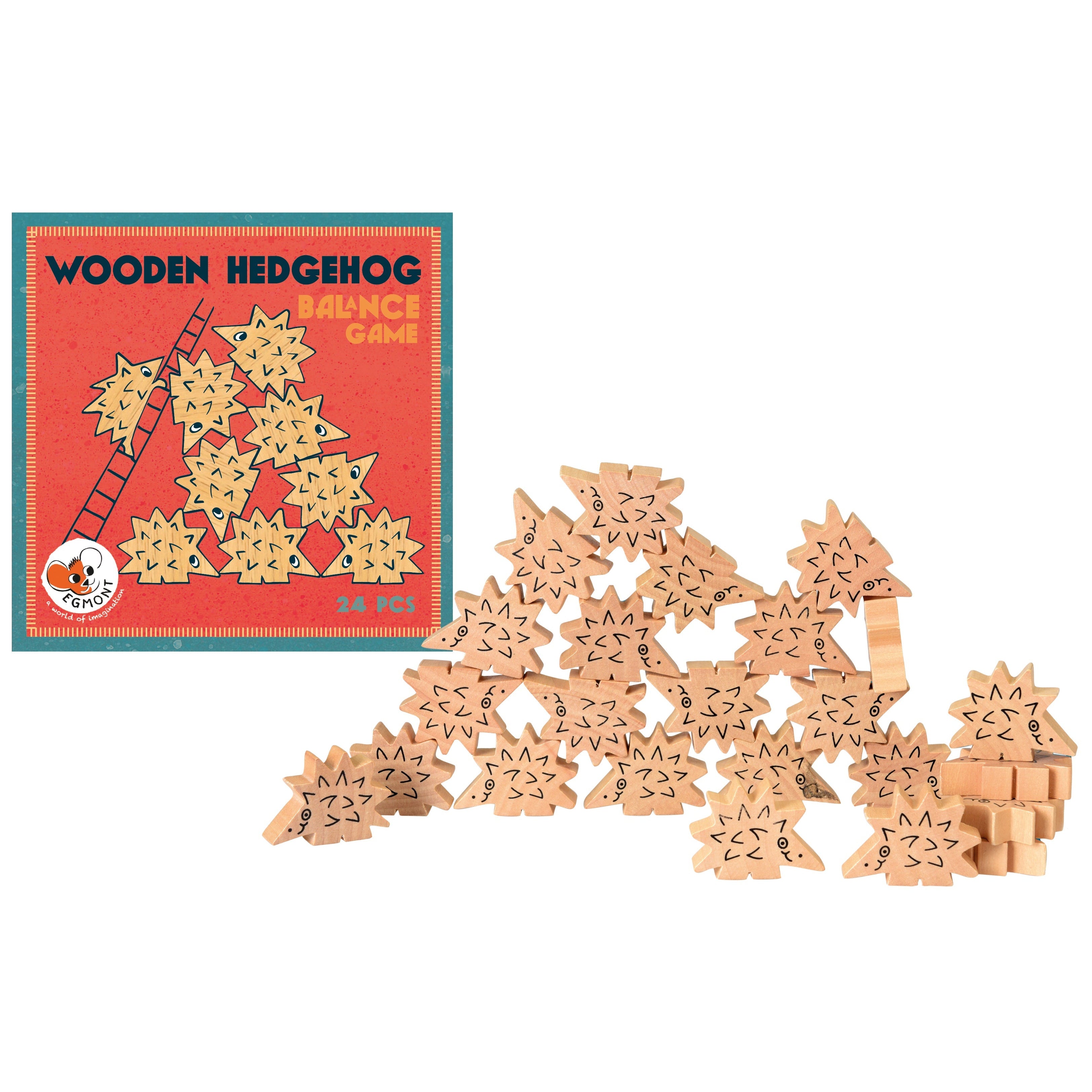 Egmont Wooden Hedgehog Balance Game Balancing Games