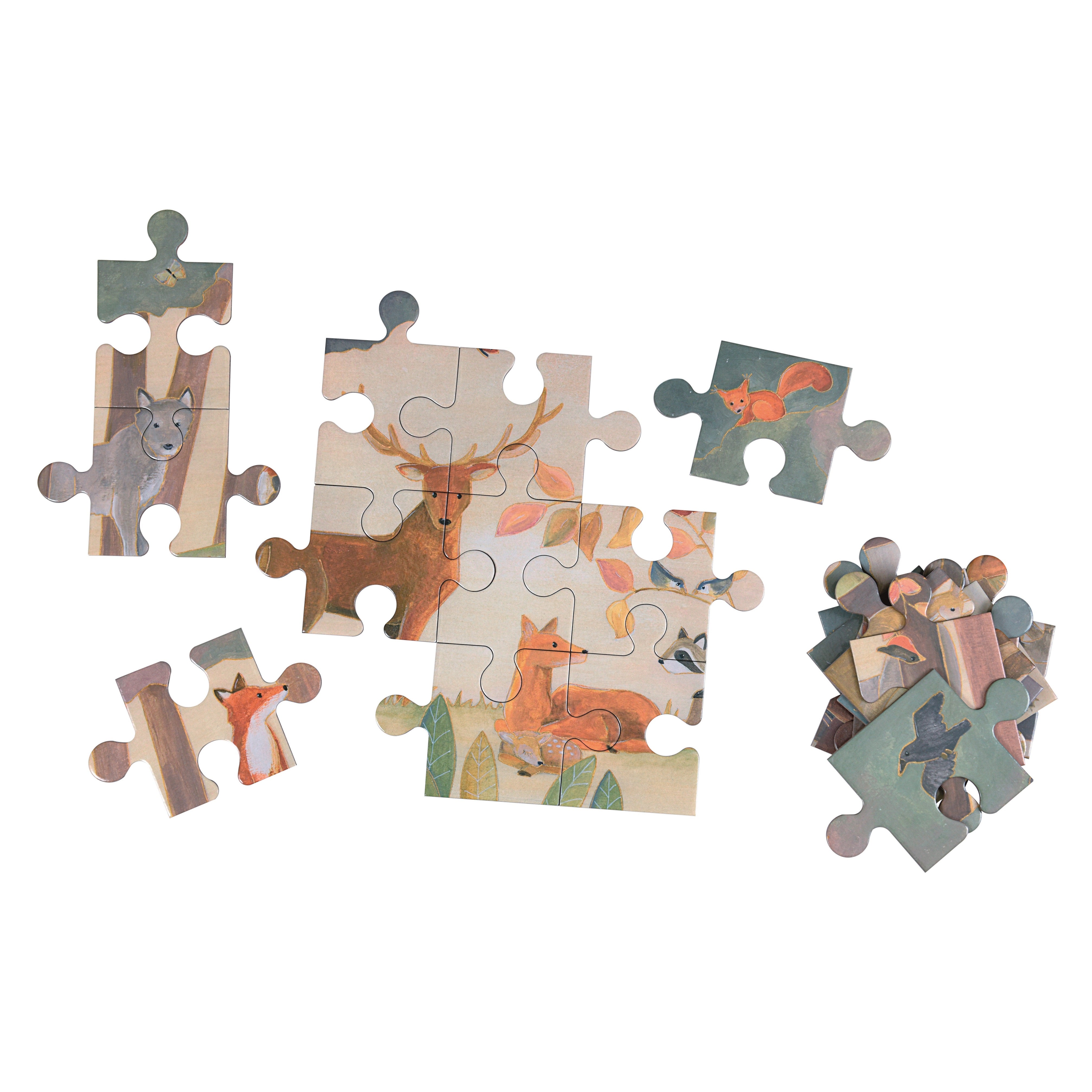 Egmont 40-piece Floor Puzzle: Forest