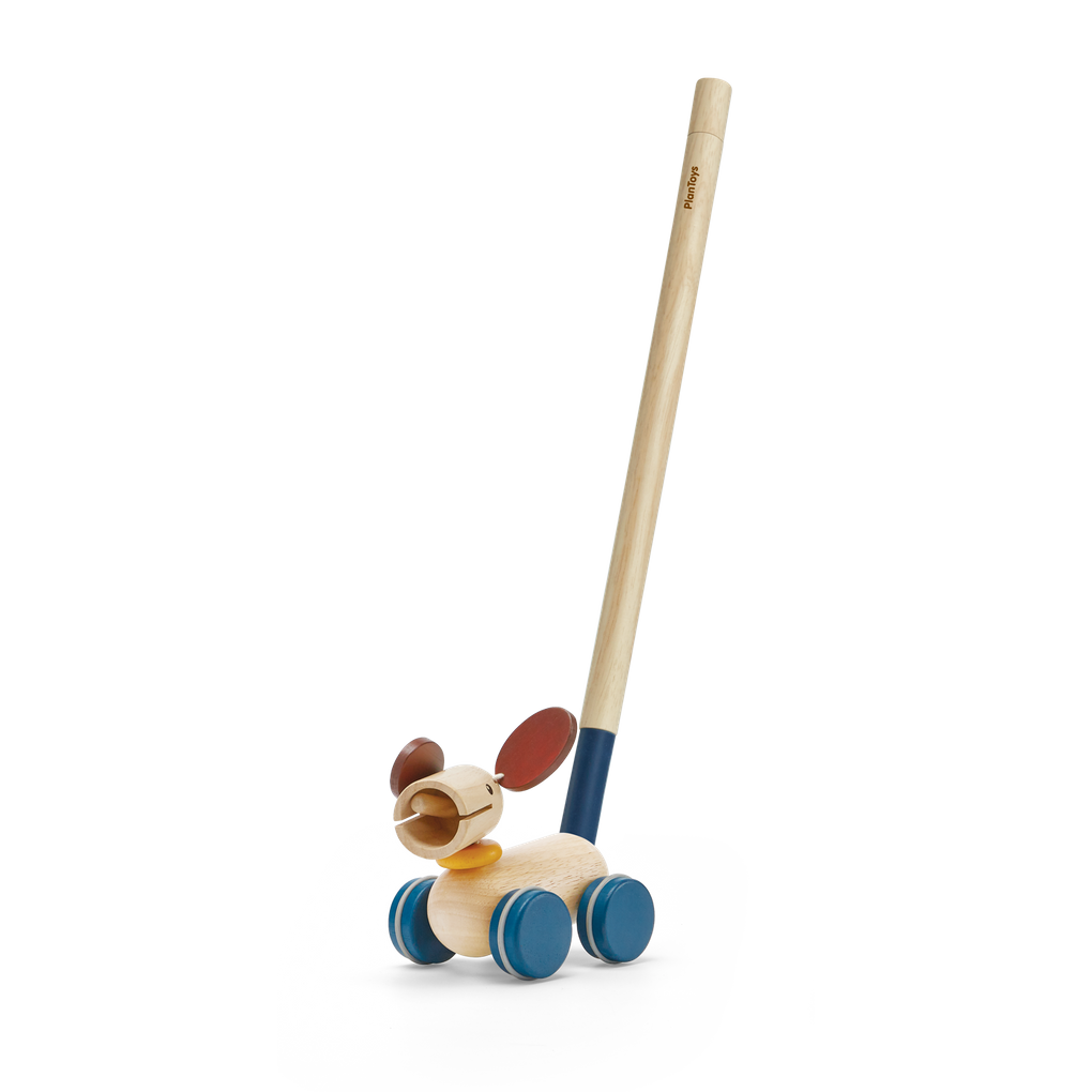 PlanToys Push & Pull Puppy