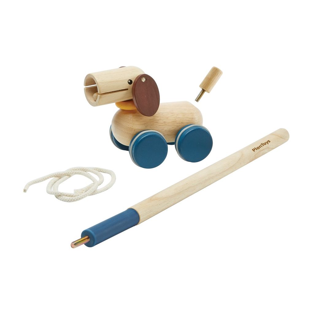 PlanToys Push & Pull Puppy