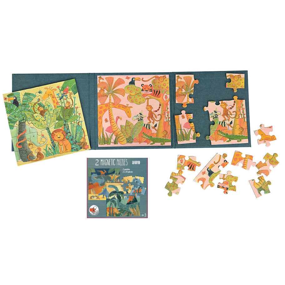 Egmont Magnetic Puzzle - Jungle Puzzles