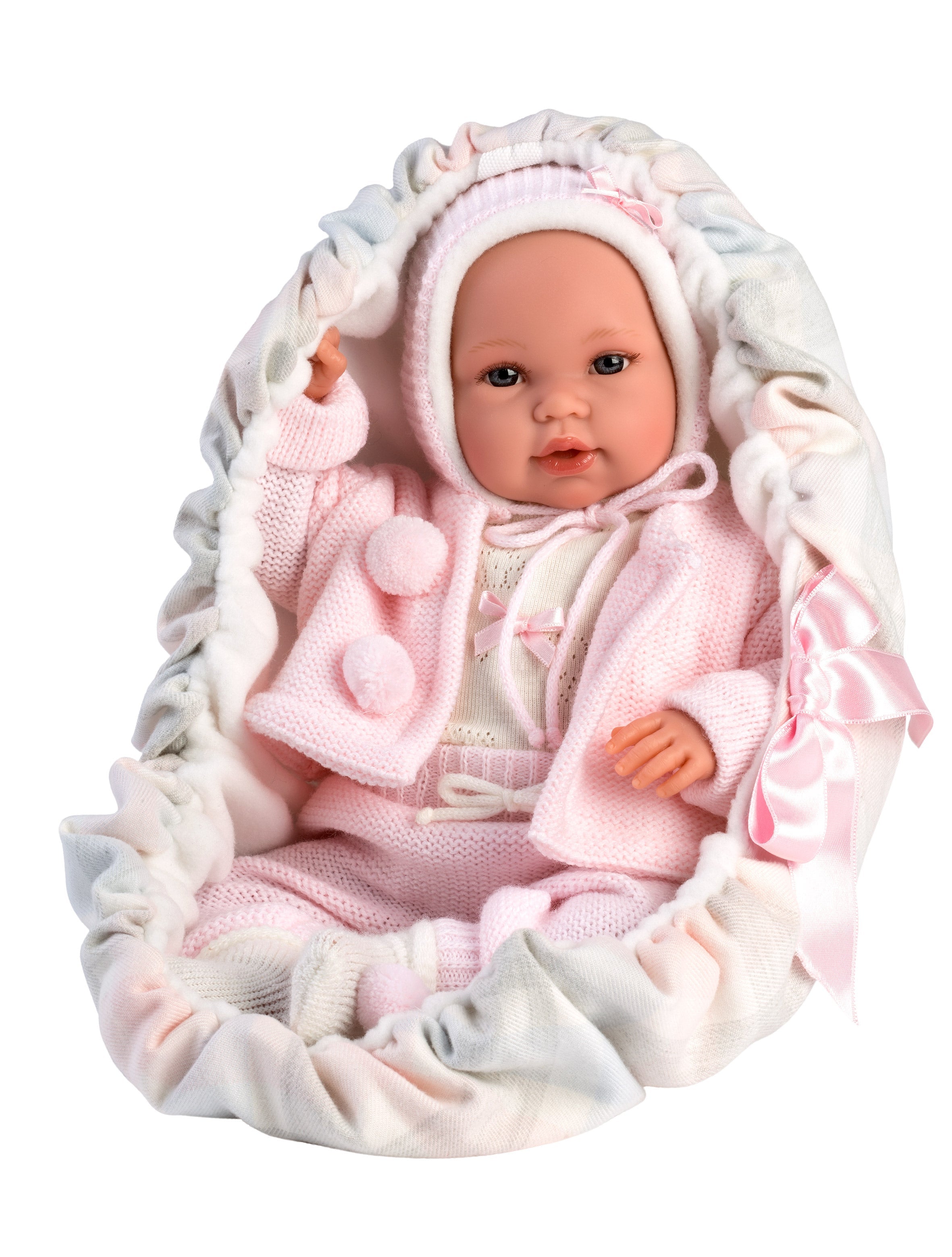 Llorens 14" Soft Body Crying Newborn Doll Jasmin Dolls