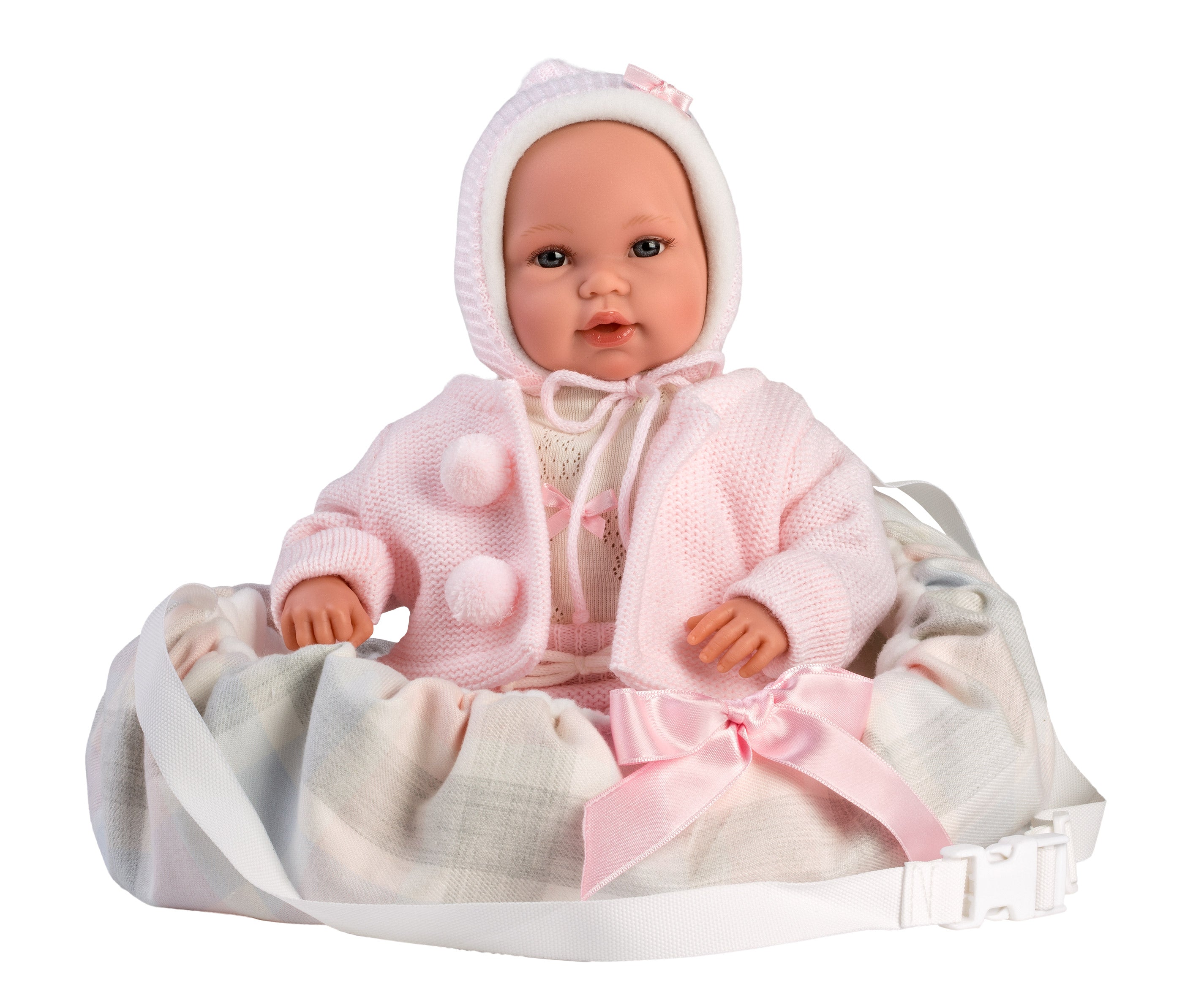 Llorens 14" Soft Body Crying Newborn Doll Jasmin Dolls