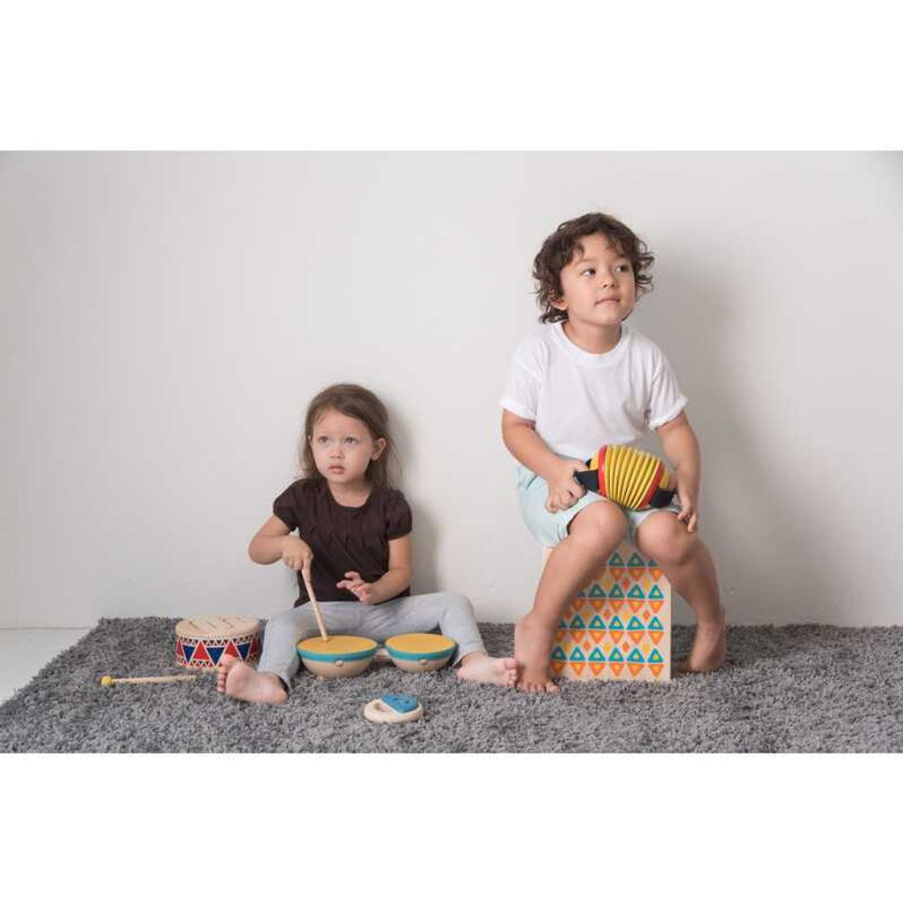 PlanToys Double Drum Percussion