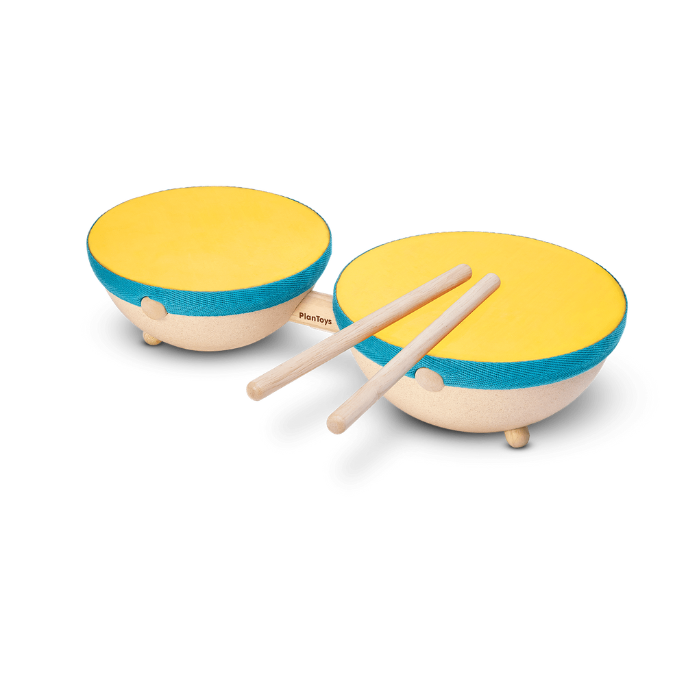 PlanToys Double Drum Percussion