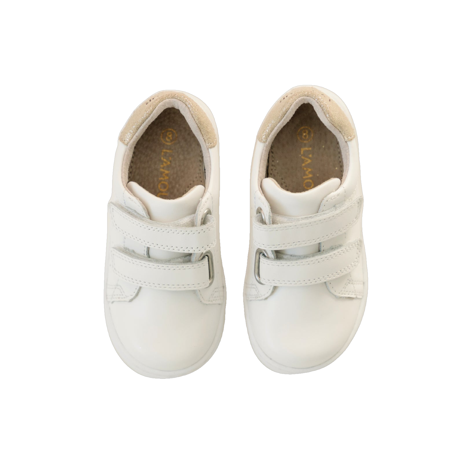 L'Amour Kenzie Double Velcro Sneaker Sneakers