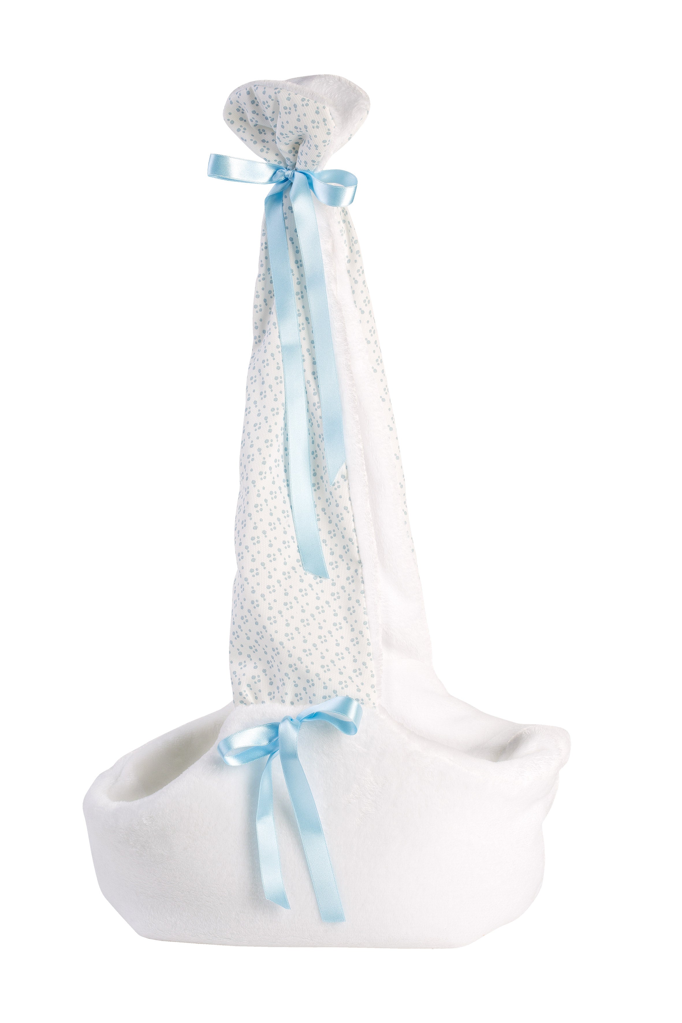 Llorens 16.5" Articulated New Born Drake With Carrycot Dolls