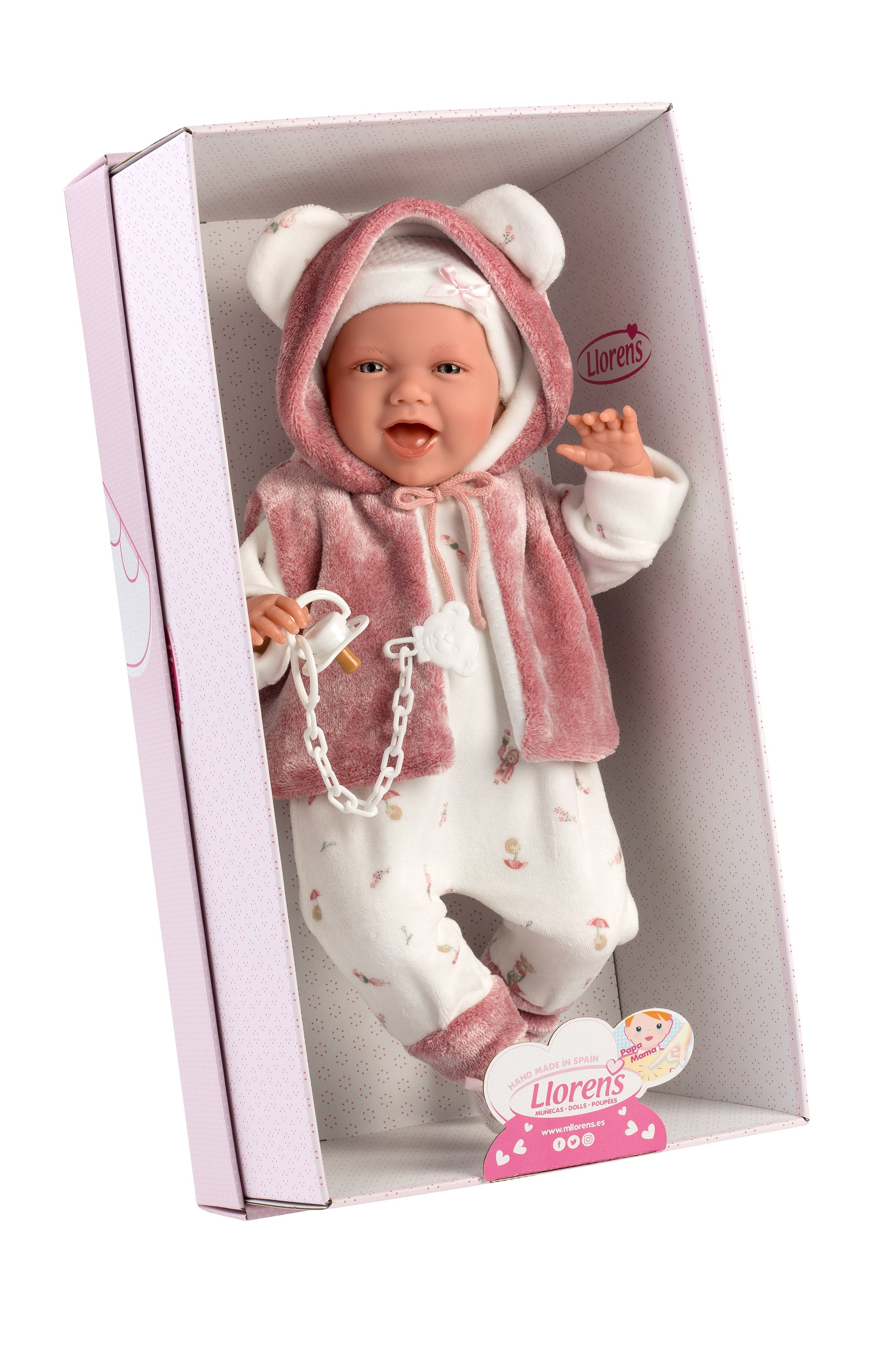 Llorens 16.5" Articulated New Born Hayley Dolls