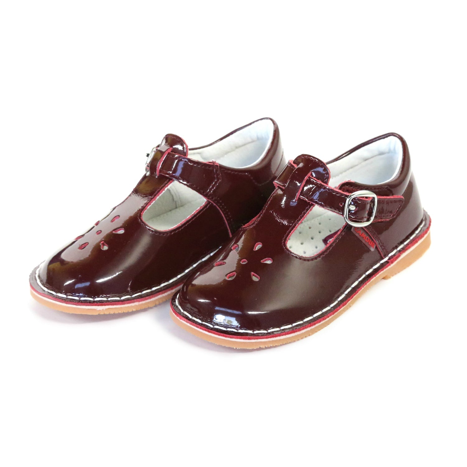 L'Amour Joy Classic Patent T-Strap Mary Jane Mary Janes