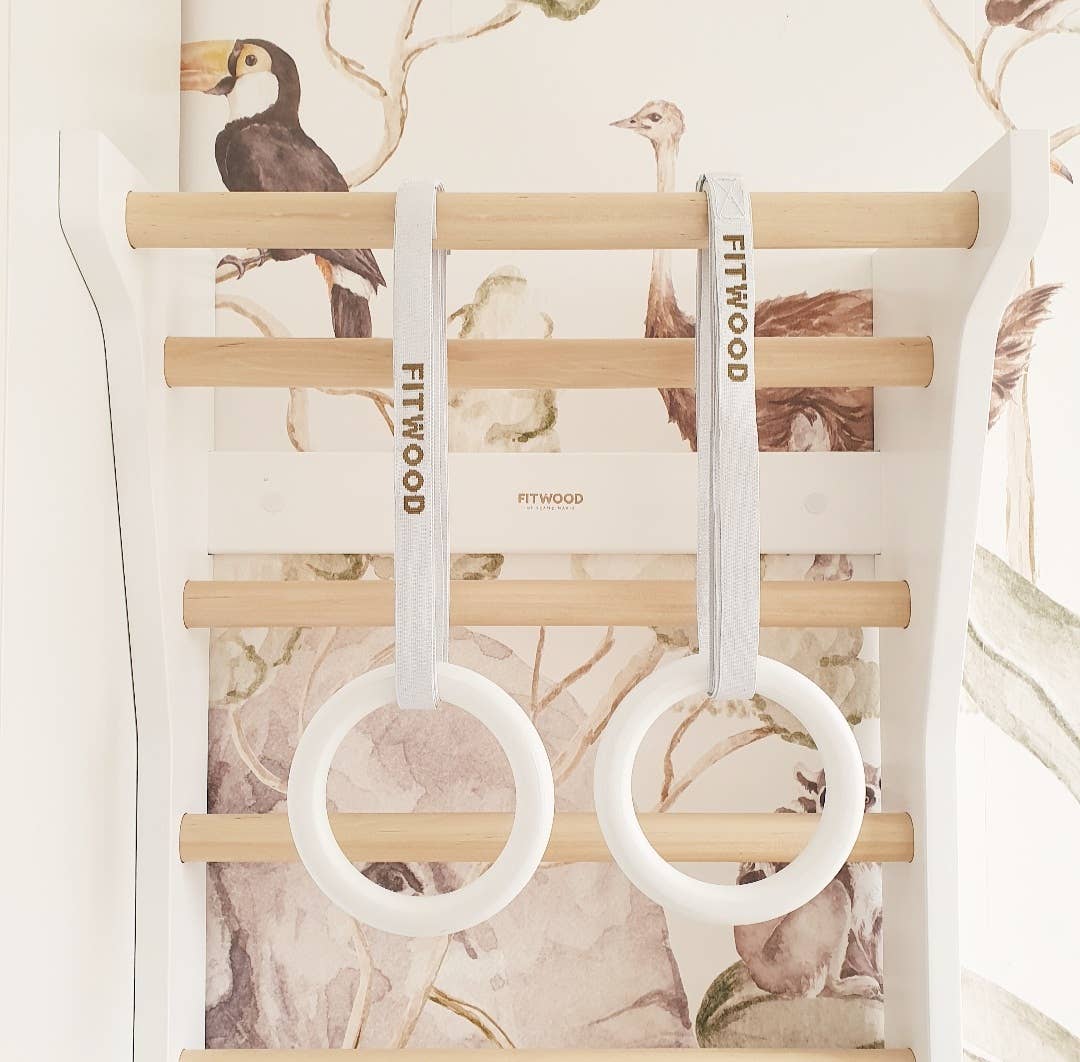 FitWood Ulpu Mini Gym Rings Gymnastics Rings