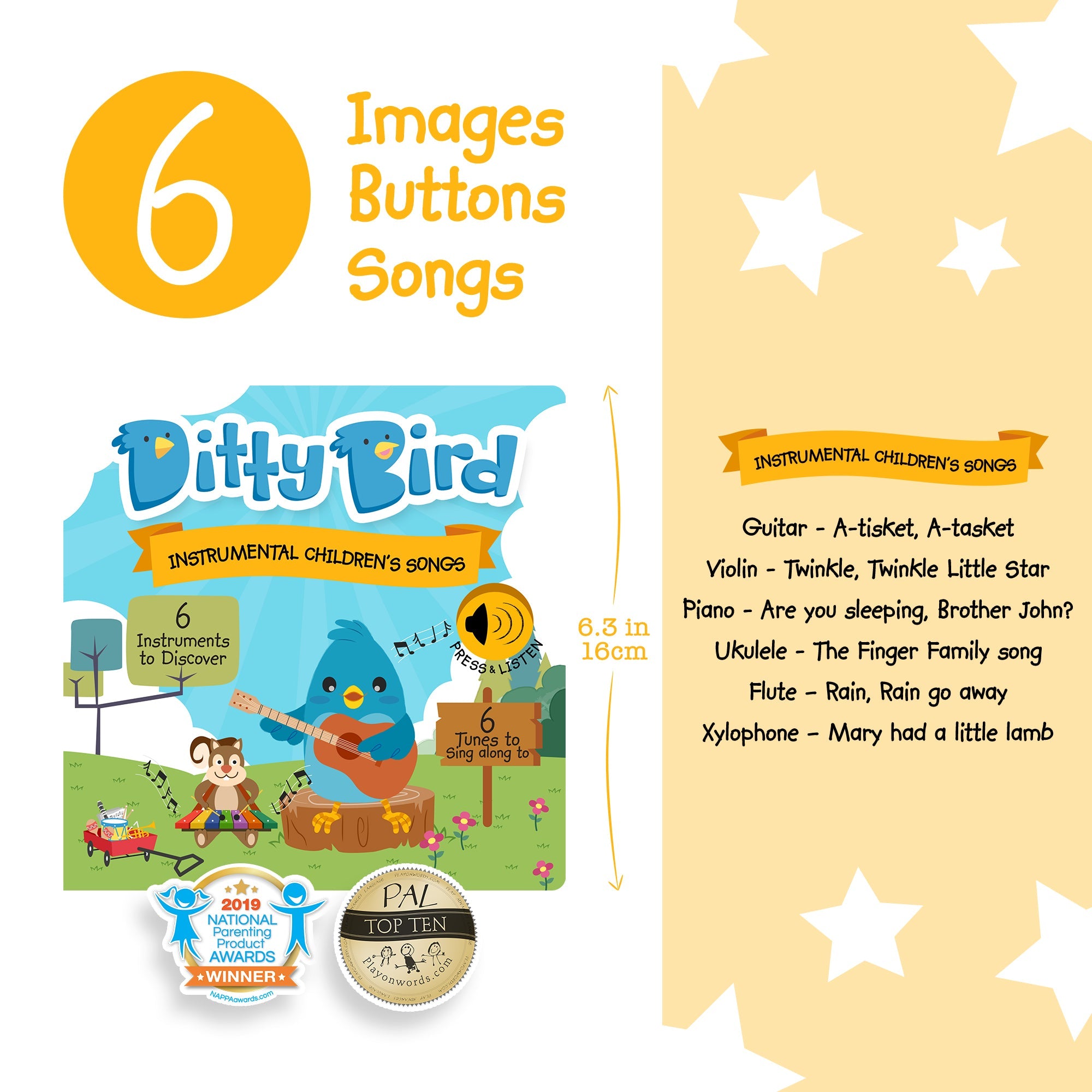 Ditty Bird Instrumental Songs Music Books