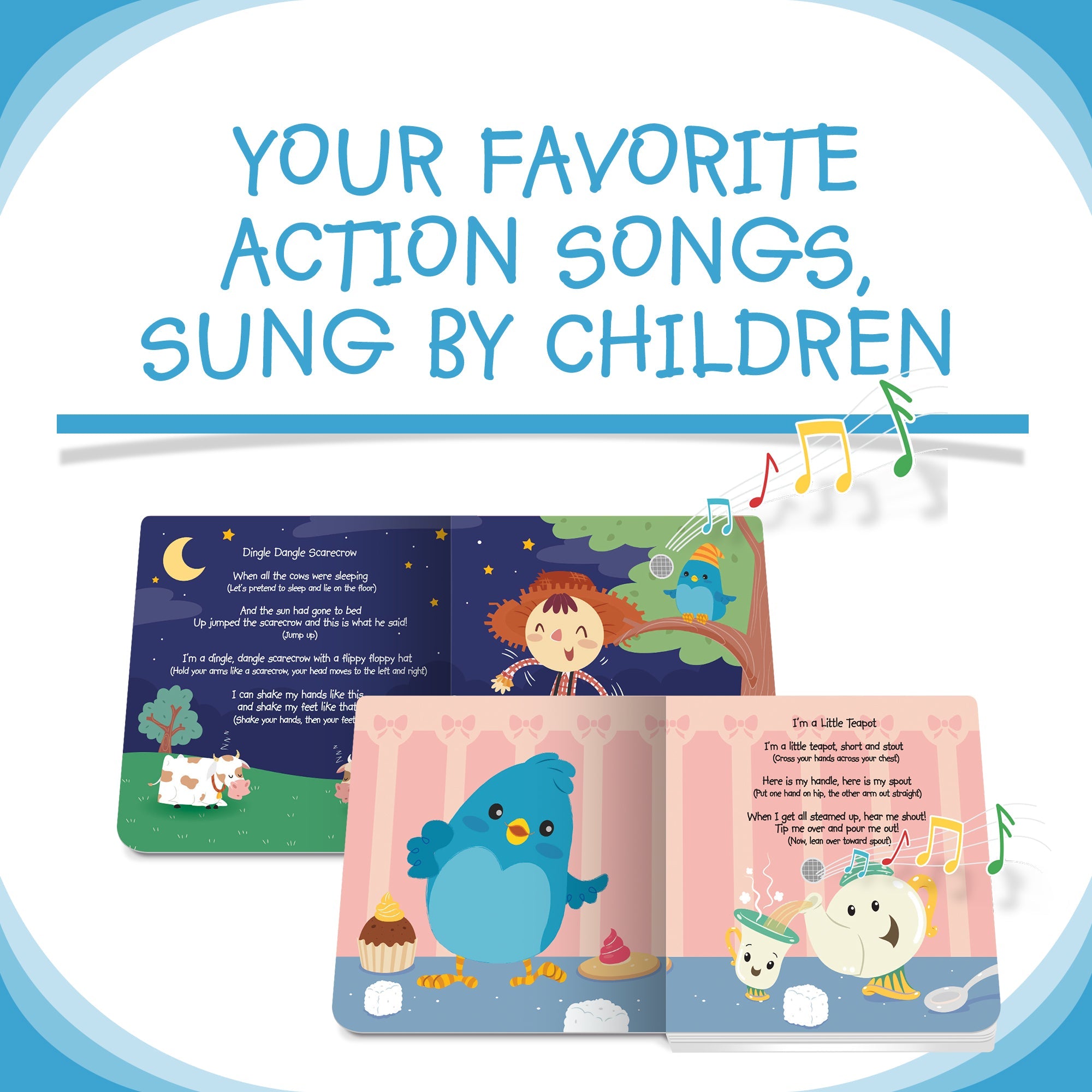 Ditty Bird Action Songs Music Books