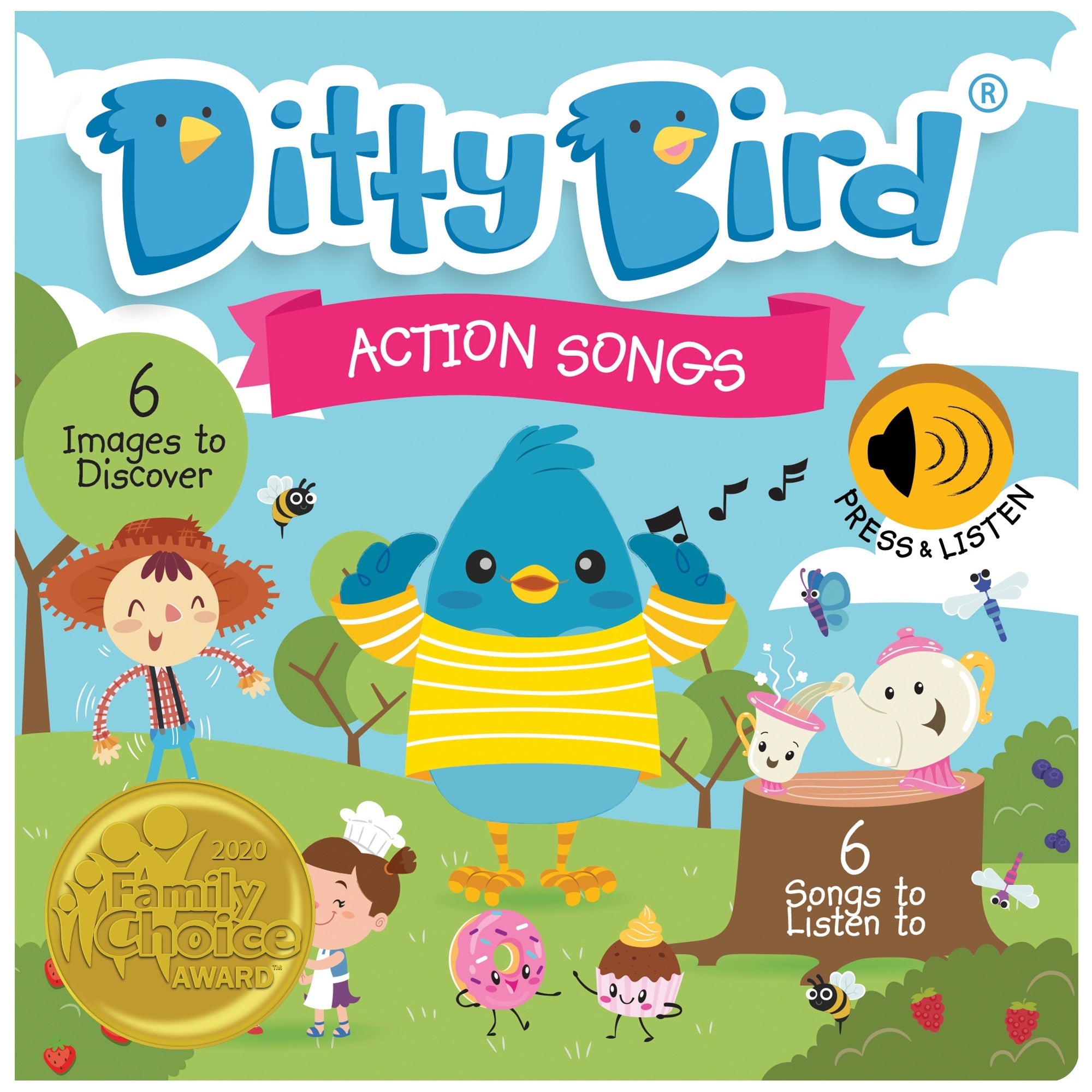 Ditty Bird Action Songs Music Books