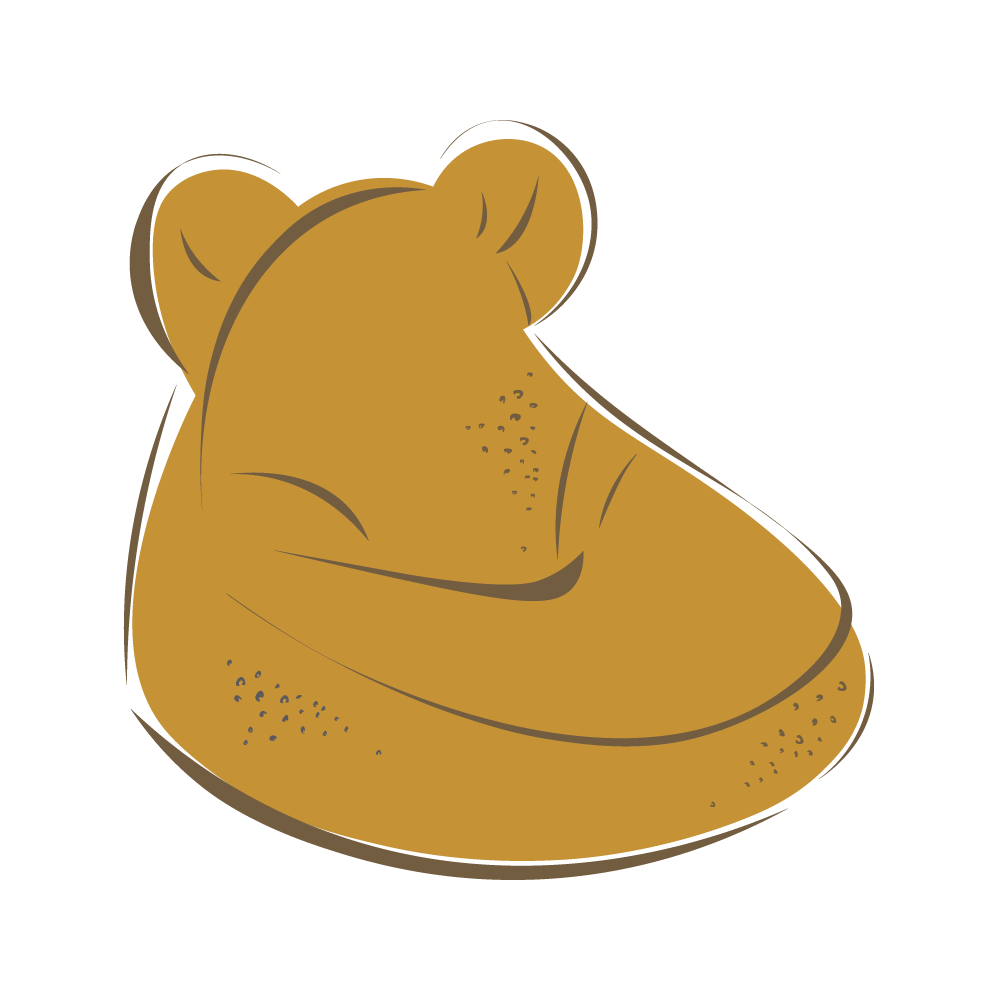 Brown Sugar Beanbag Chairs' Outer Shell