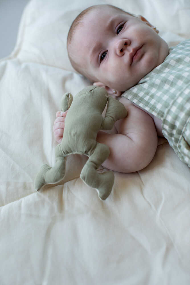 Washable Play Mat Water Lily Natural - Fantasy Garden