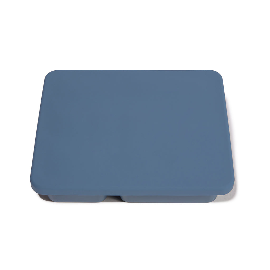 Silicone Bento Box Solid Newport Blue