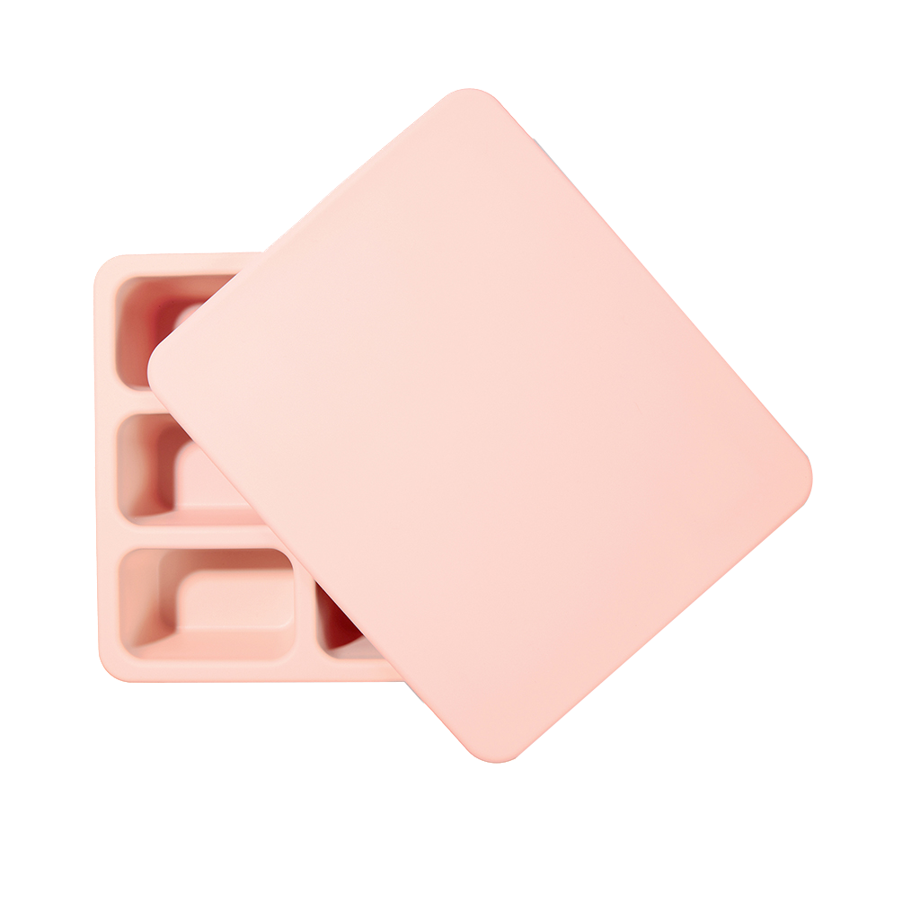 Silicone Bento Box Solid Ripe Peach