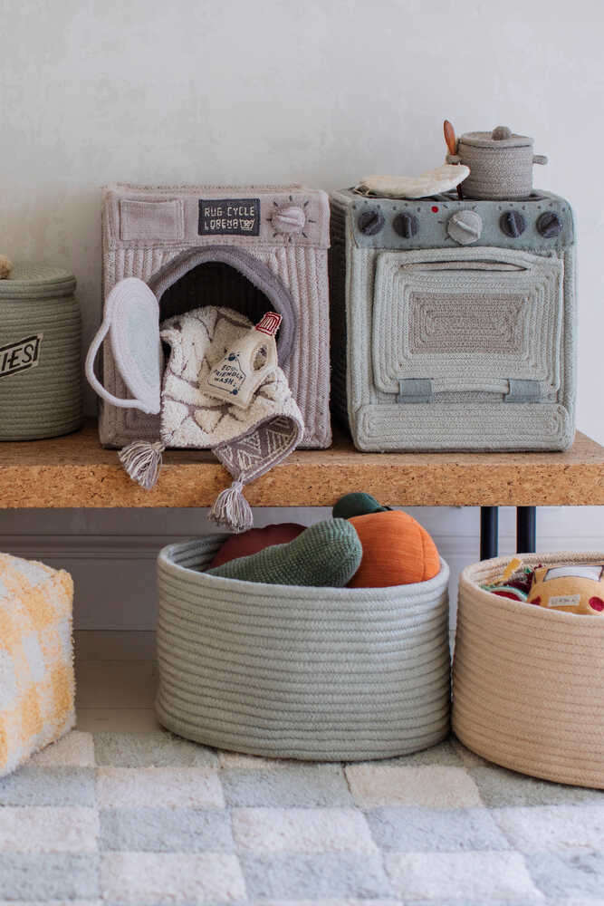 Basket Gram Blue Sage - Kitchen