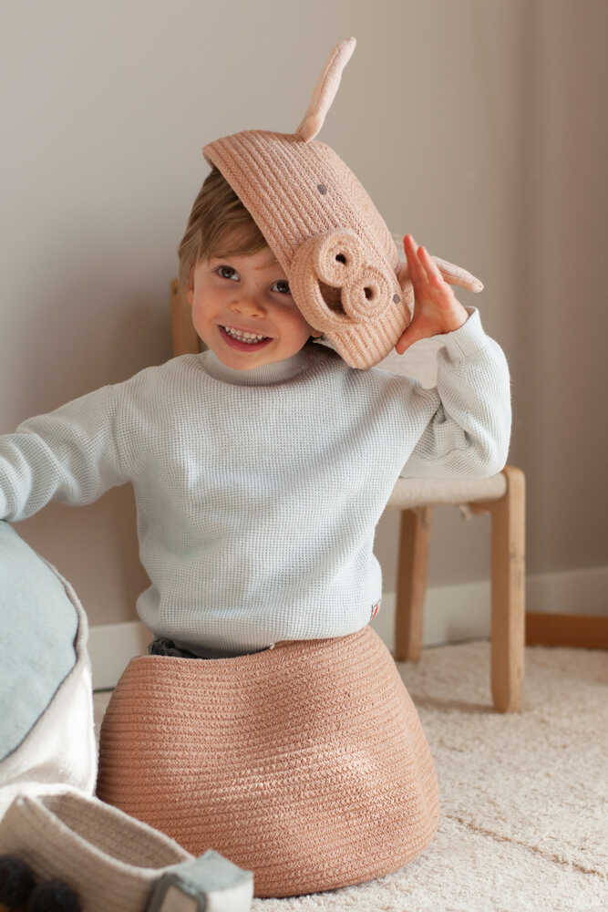 Basket Peggy The Pig - The Animal Crew