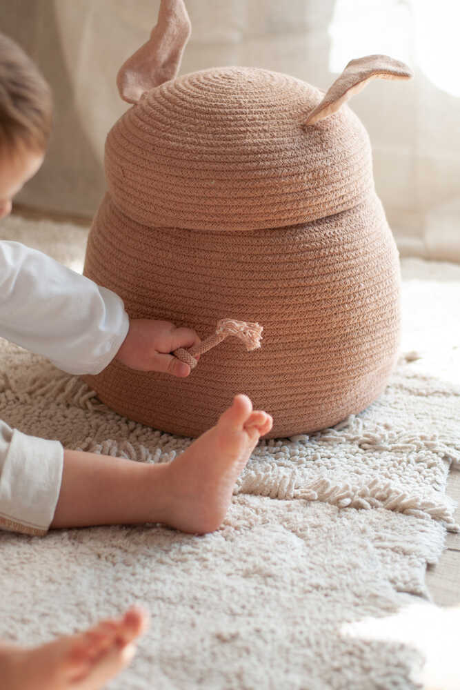 Basket Peggy The Pig - The Animal Crew