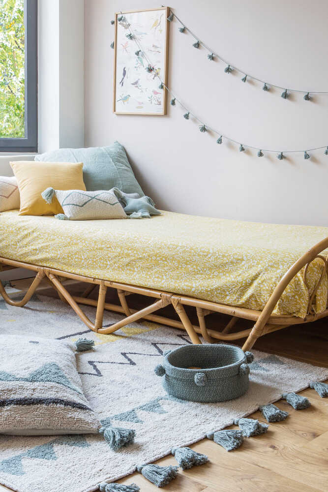 Basket Tray Vintage Blue - English Gardens