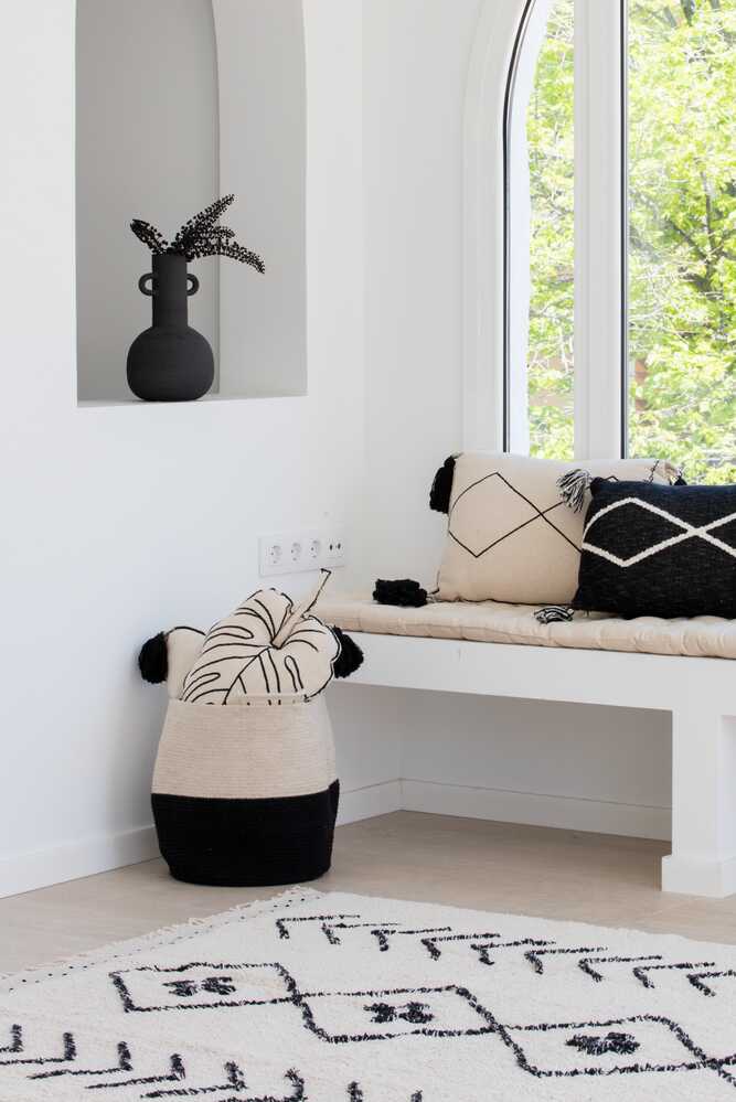 Basket Zoco Black - Natural - Morocco