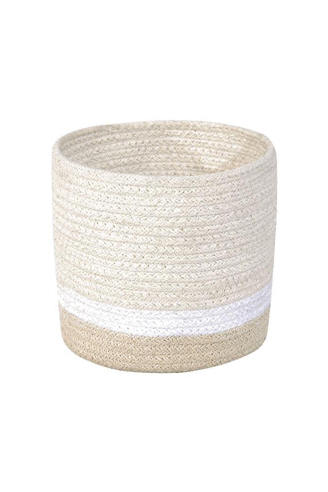Basket Mini Tricolor Ivory - My Little Ones