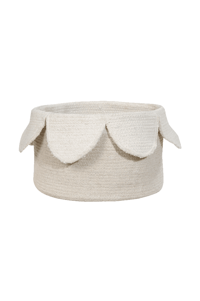 Basket Petals Ivory - Natural - English Gardens