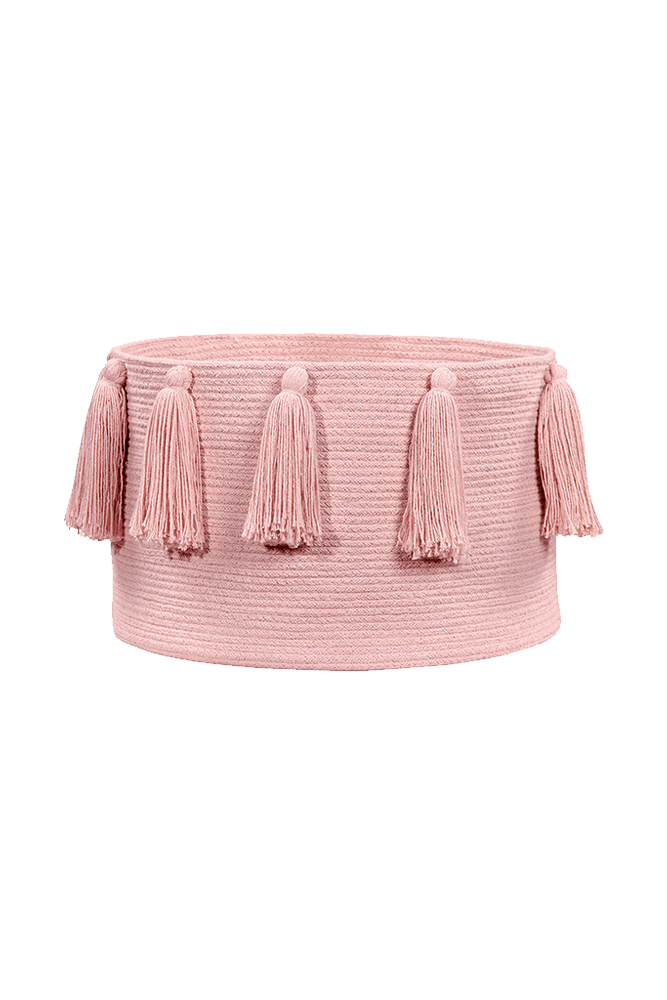 Basket Tassels Pink - Tassels