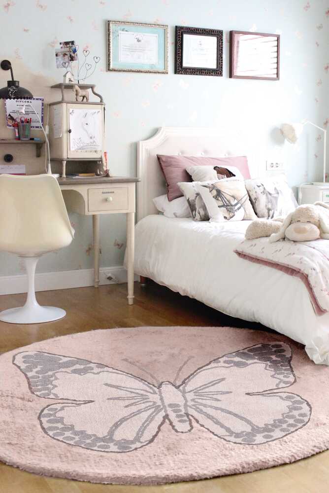 Washable Rug Butterfly - Butterfly