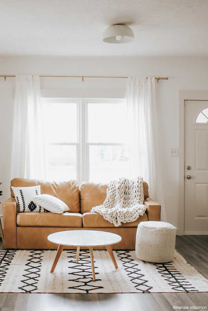 Washable Rug Bereber Canvas