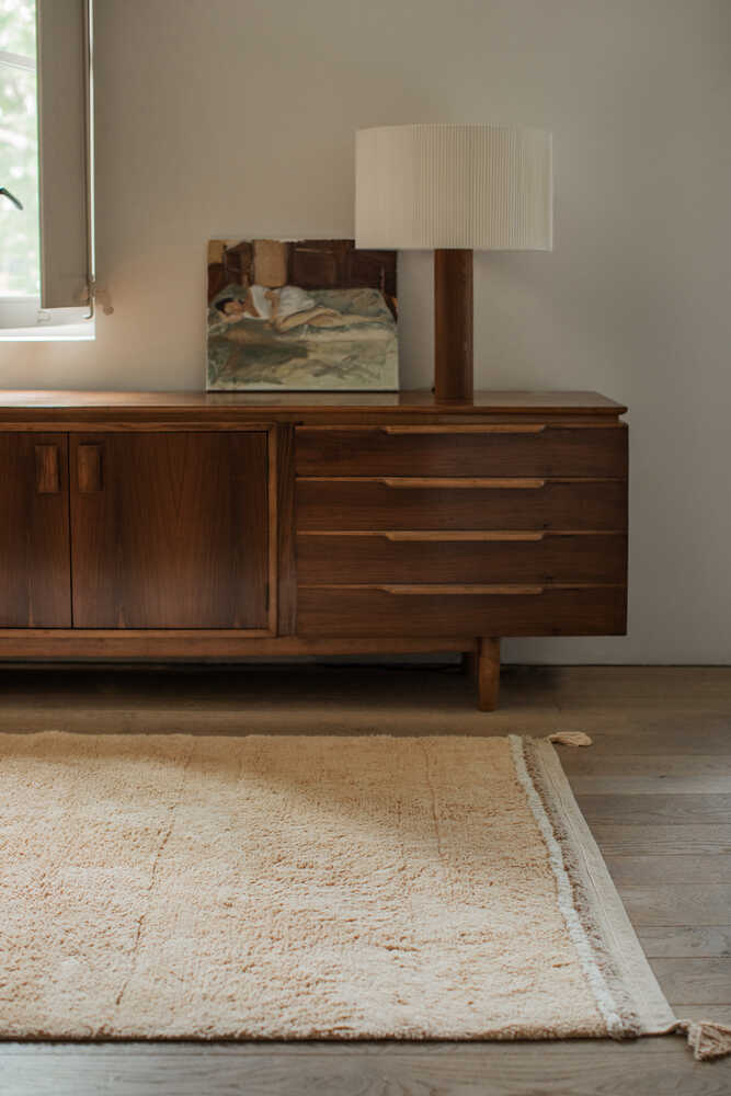 Washable Rug Bloom Golden - Fantasy Garden