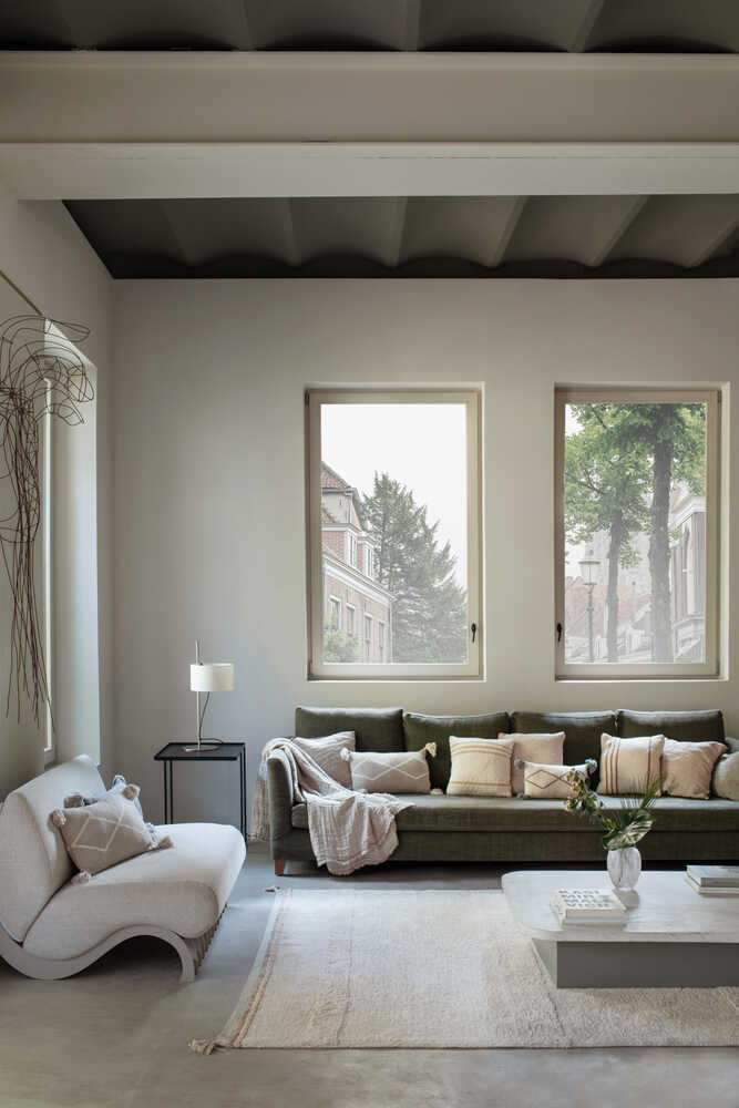 Washable Rug Bloom Natural - Fantasy Garden