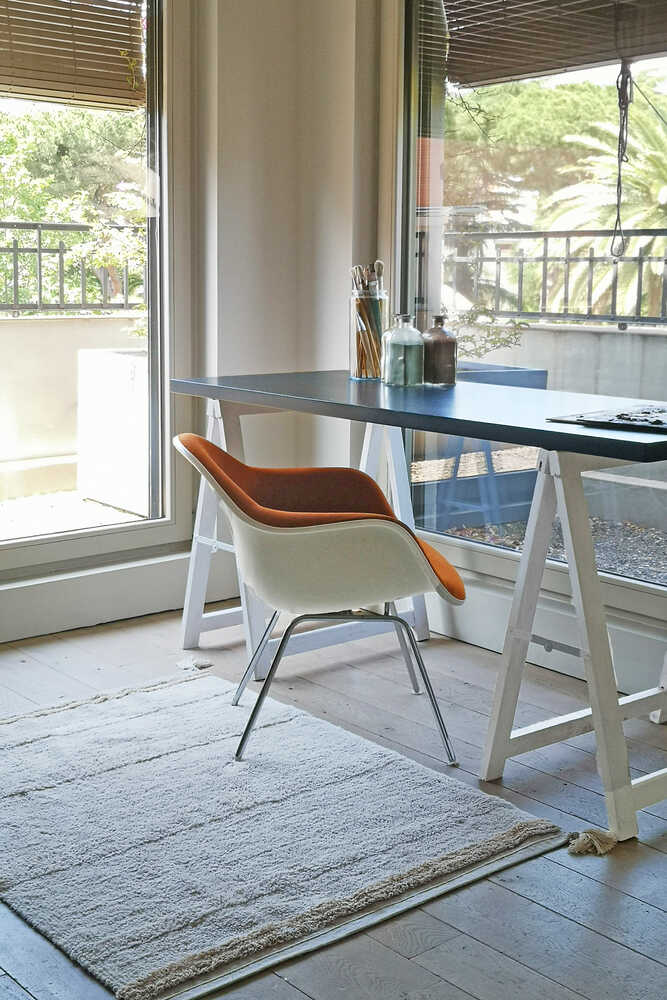 Washable Rug Bloom Natural - Fantasy Garden