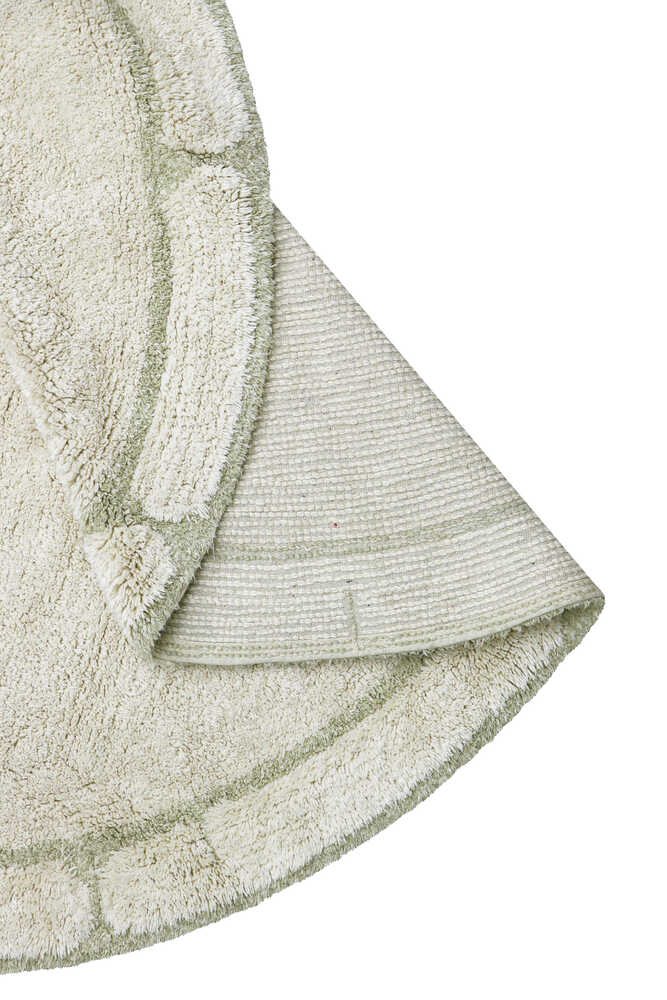 Washable Rug Bamboo Sensorial Leaf - Bamboo