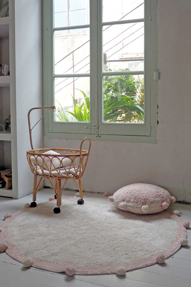 Washable Rug Bubbly Natural - Vintage Nude - Re Edition + Bubbly