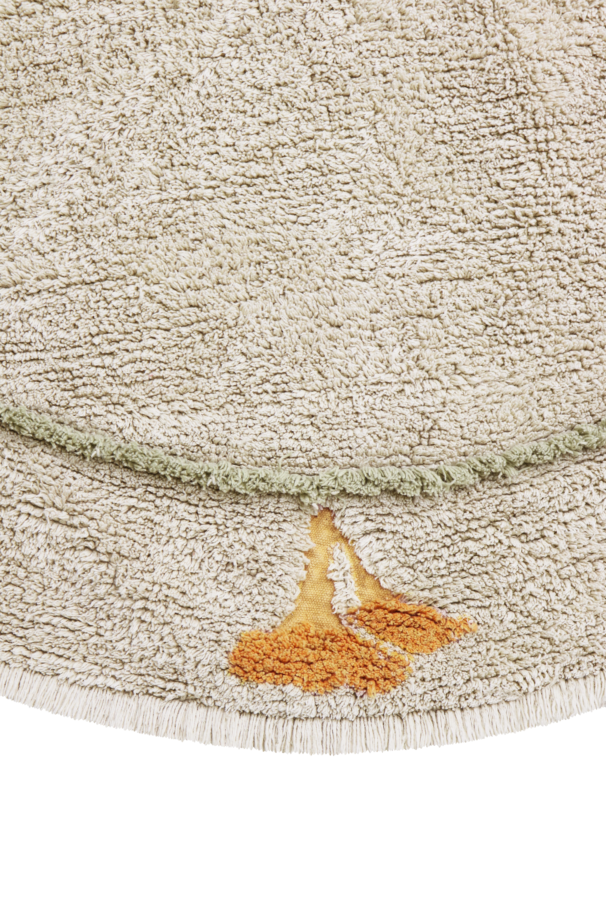 Washable Rug Chanterelle - Mushroom hunt