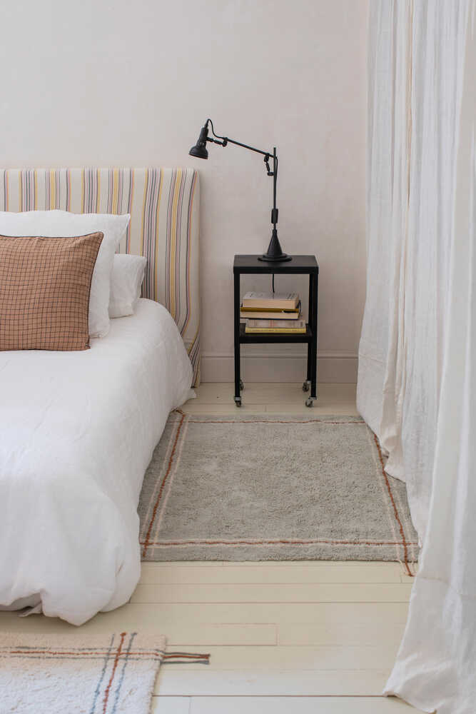 Washable Rug Cloth Blue Sage - Little Chefs