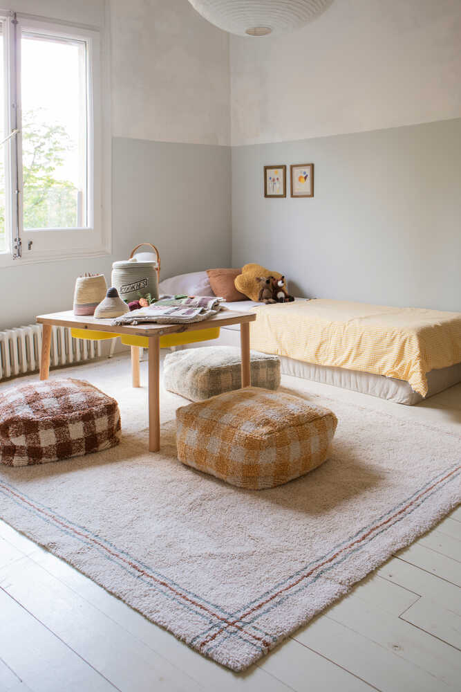 Washable Rug Cloth Natural - Little Chefs