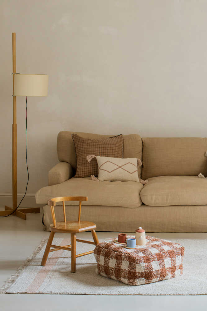 Washable Rug Plate Rose - Little Chefs