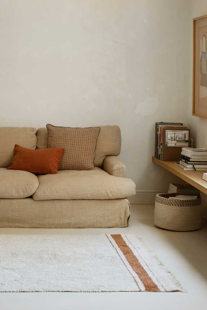 Washable Rug Plate Toffee - Little Chefs