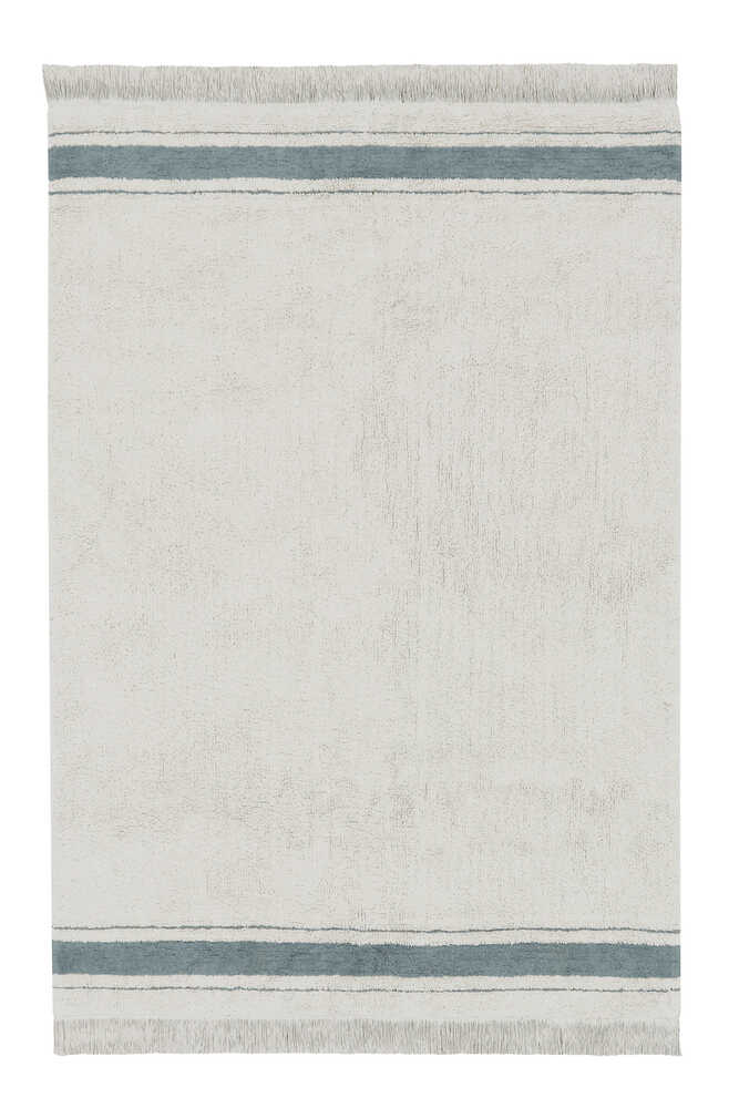 Washable Rug Plate Vintage Blue - Little Chefs