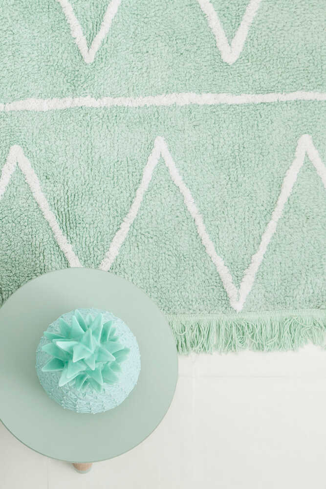 Washable Rug Hippy Mint - Hippy