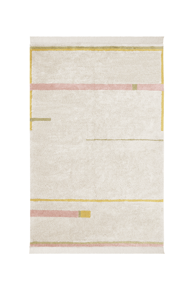 Washable Rug Lanes Vintage Nude - Eco City