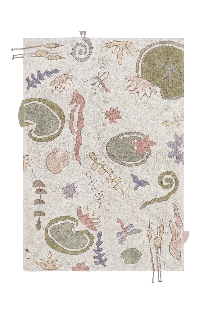 Washable Play Rug Botanic Fantasy - Fantasy Garden