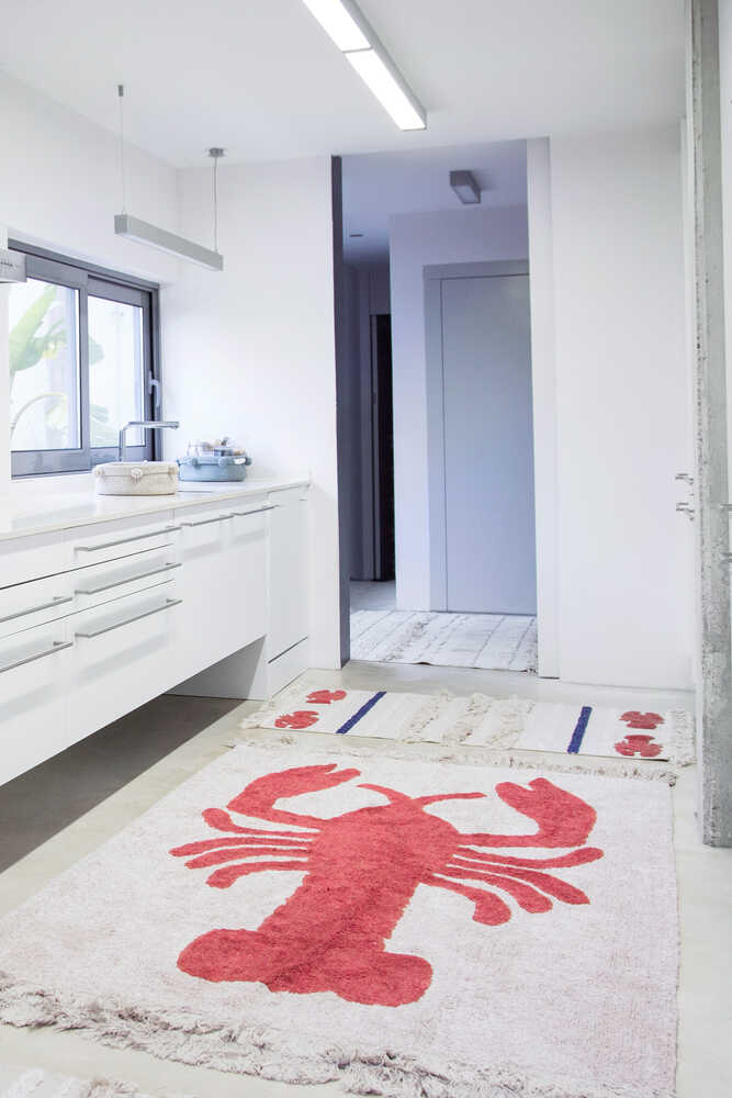 Washable Rug Mini Lobster - Lobster