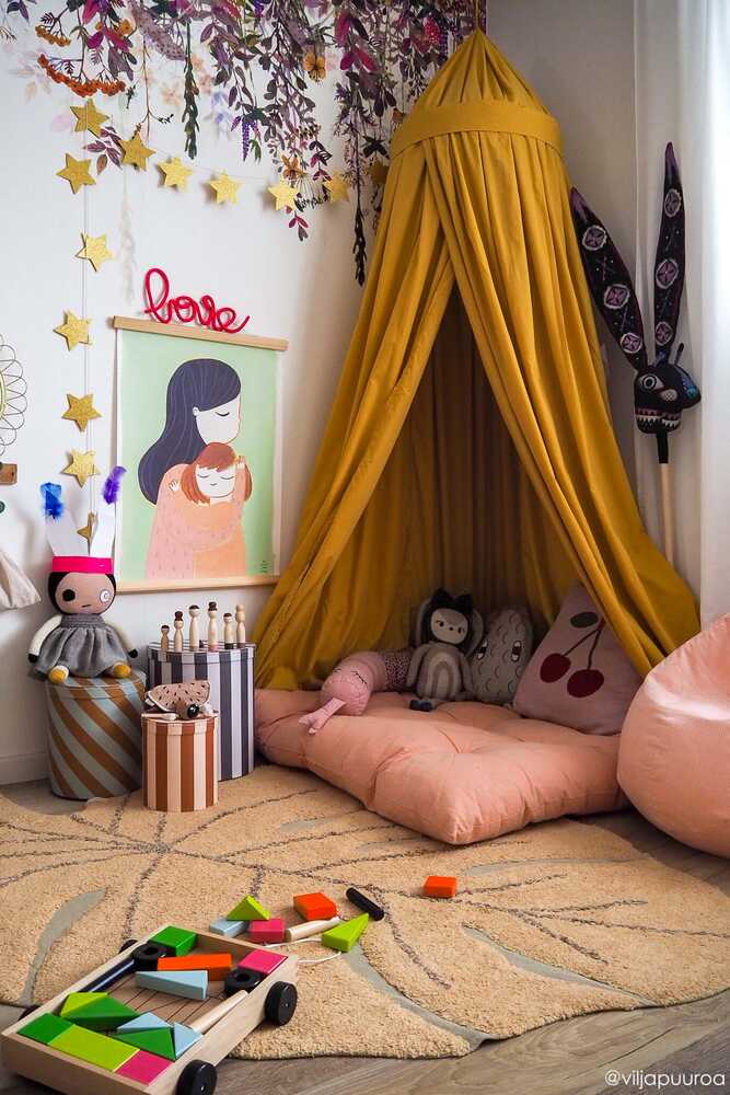 Washable Rug Monstera Honey - Re Edition + Plants