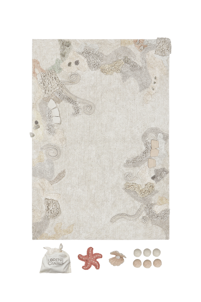 Washable Play Rug Seabed - Sea Wonders