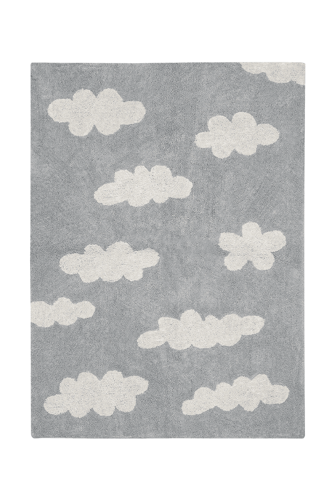 Washable Rug Clouds Grey - Clouds
