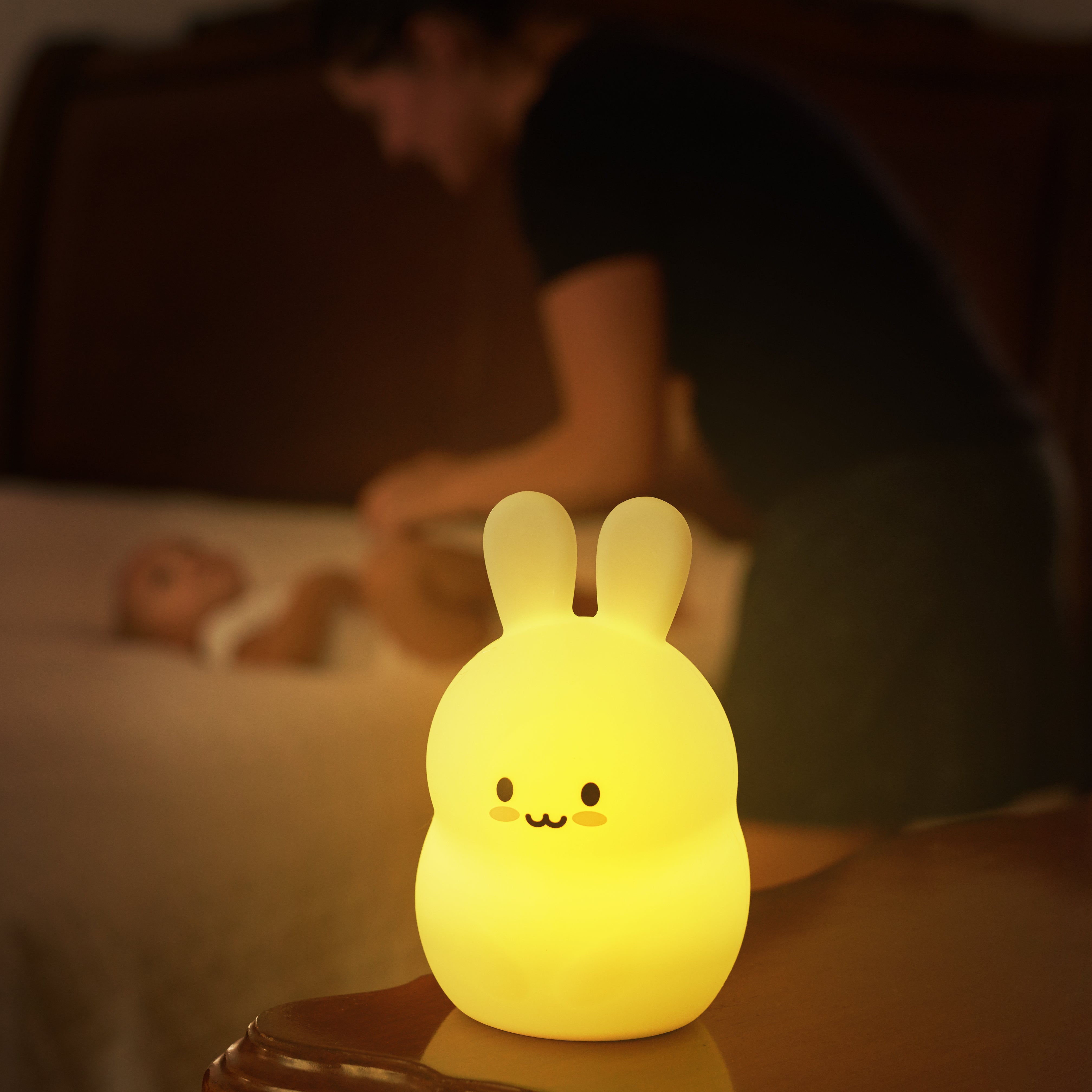 LumiPets® Bunny - Children's Nursery Touch Night Light